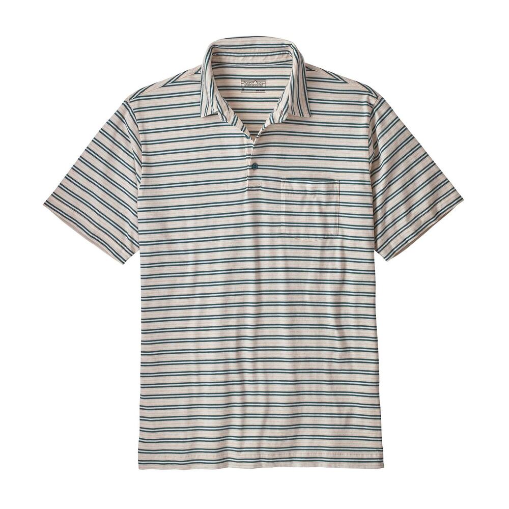 Patagonia Mens Squeaky Clean Business Casual Lightweight Short Sleeve Polo Shirt
